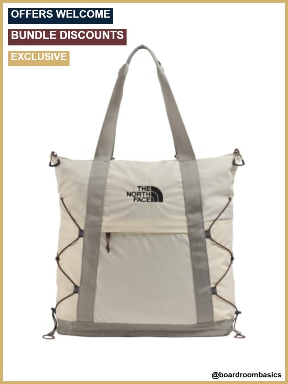 Borealis Tote Bag - 2-in-1 Tote & Backpack, Water Repellent, 16" Laptop Sleeve